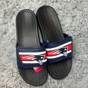 Mens New England Patriot Sandals Xl